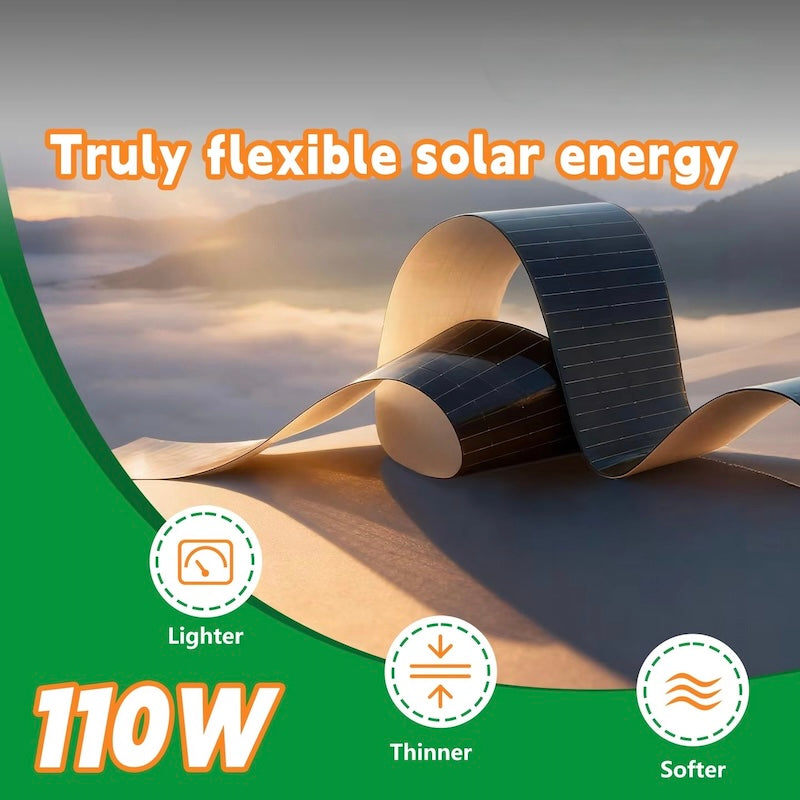 Super-Flex 220W high-efficiency solar module for RV roofs and marine yachts