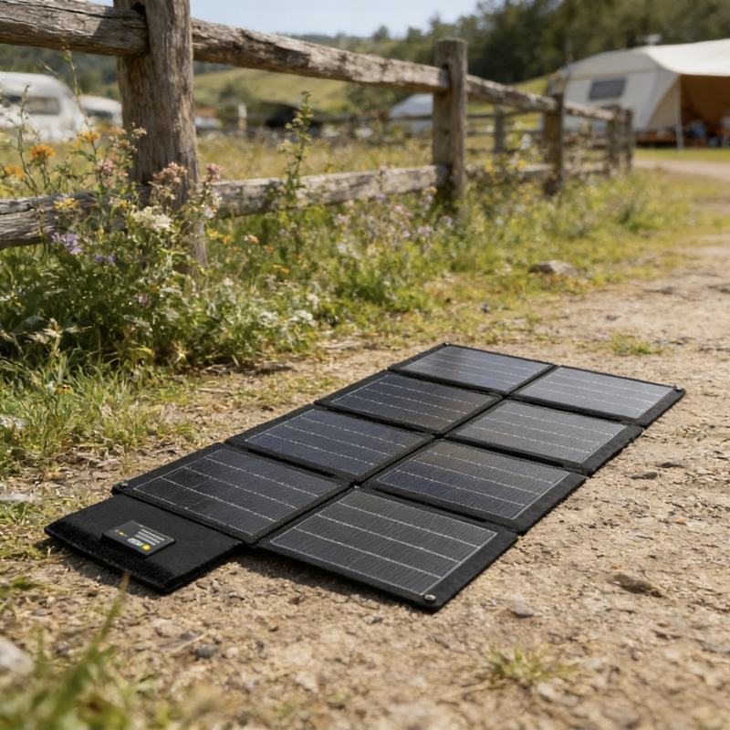 solar panel charger with fast charge for outdoor adventures