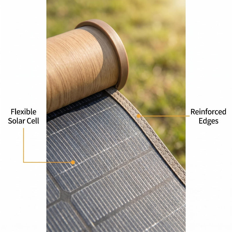 13W solar charger waterproof design for hiking and off-grid power

