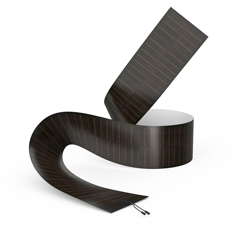 220W CIGS flexible solar panel 2mm ultra-thin 360 degree rollable 4.2kg